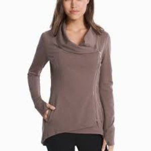 WHBM Asymmetrical Zip-Front Jacket